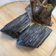 Luxurious Jumbo Black Tourmaline Crystals Chunky Rods from Indonesia