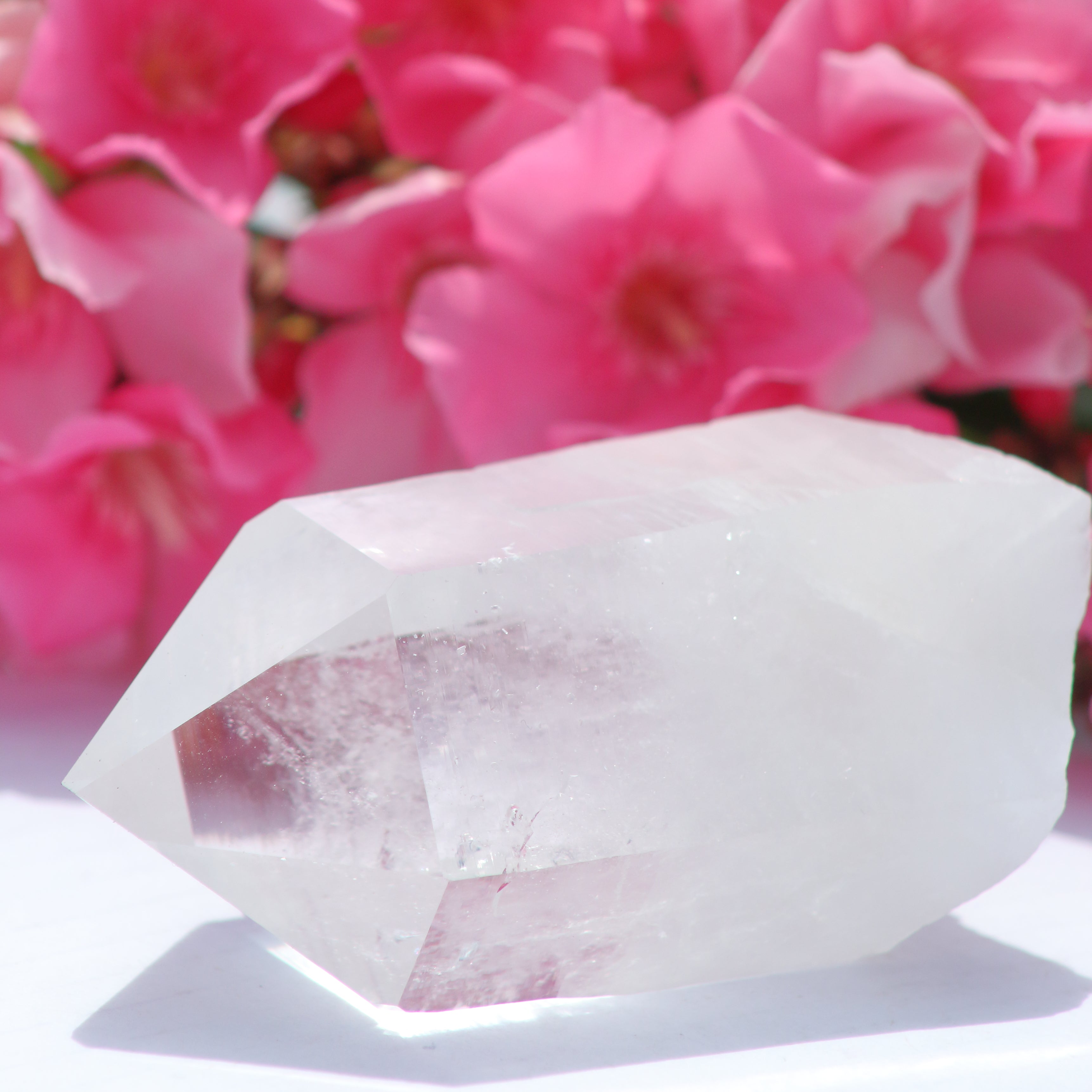Clear Quartz Grade A+ Crystal from Ron Coleman Mine, Arkansas, USA
