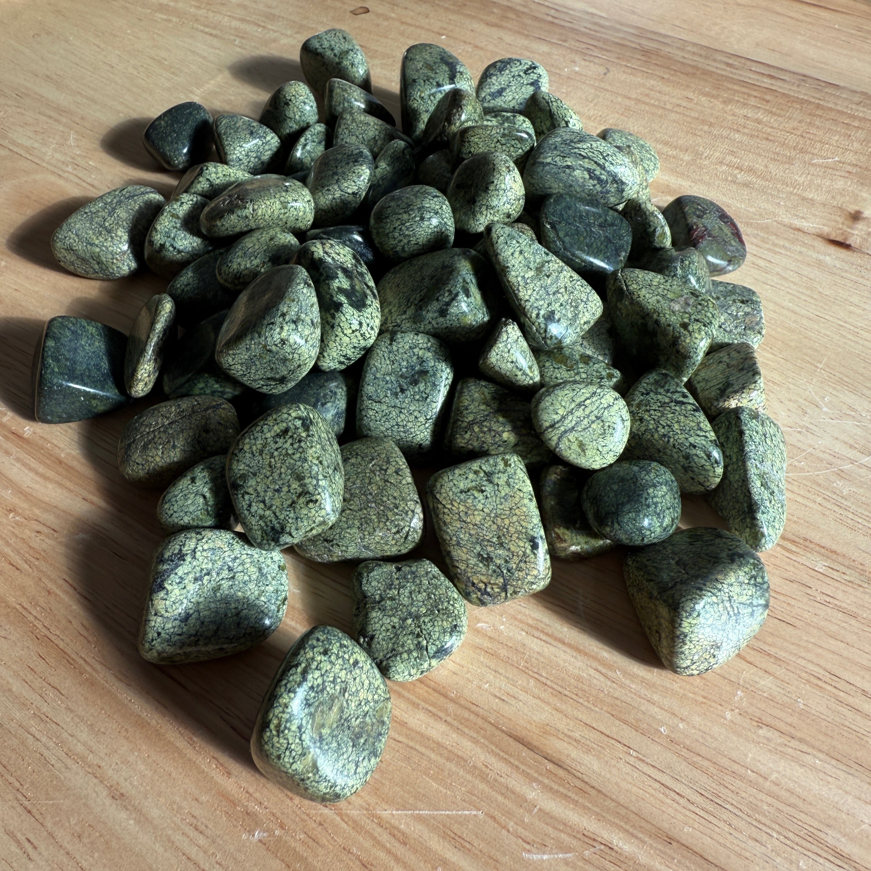 Tumbled Asterite Stones Set of Five