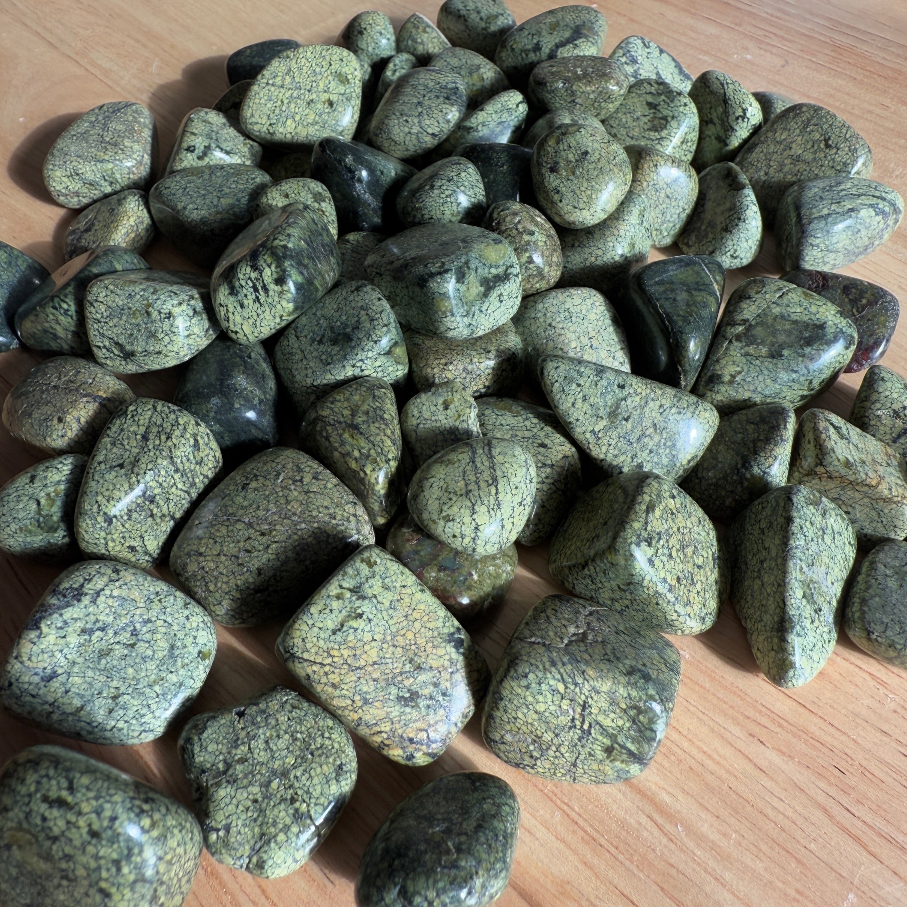 Tumbled Asterite Stones Set of Five