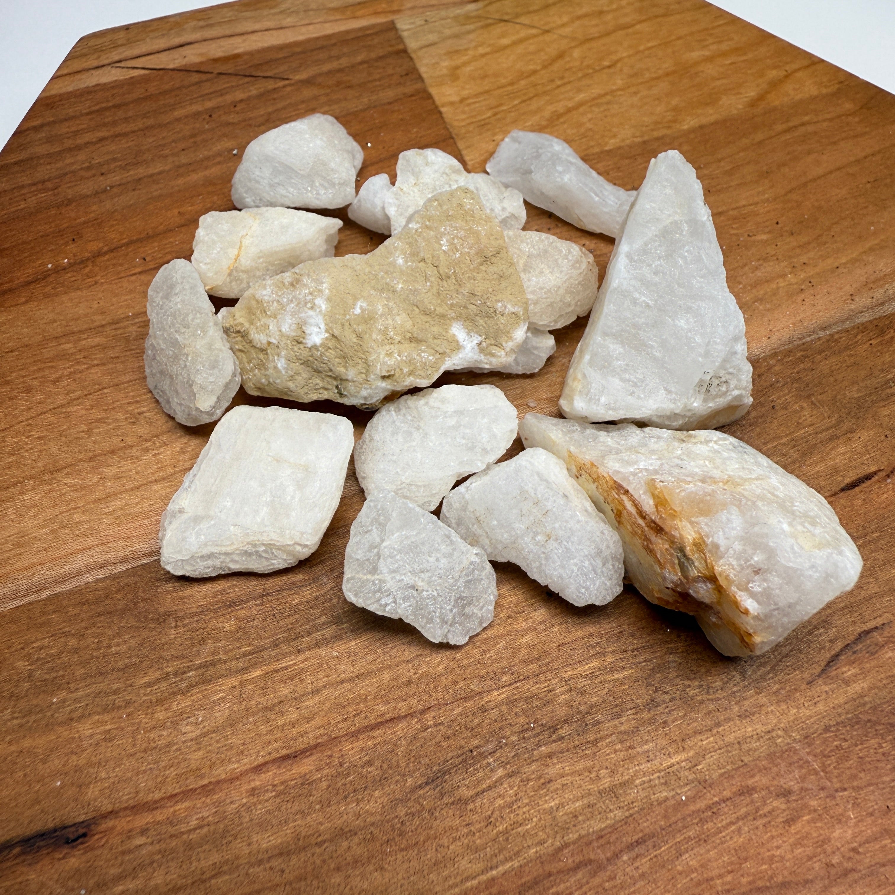 Rare Cryolite Hand Collected from Greenland Set of Five