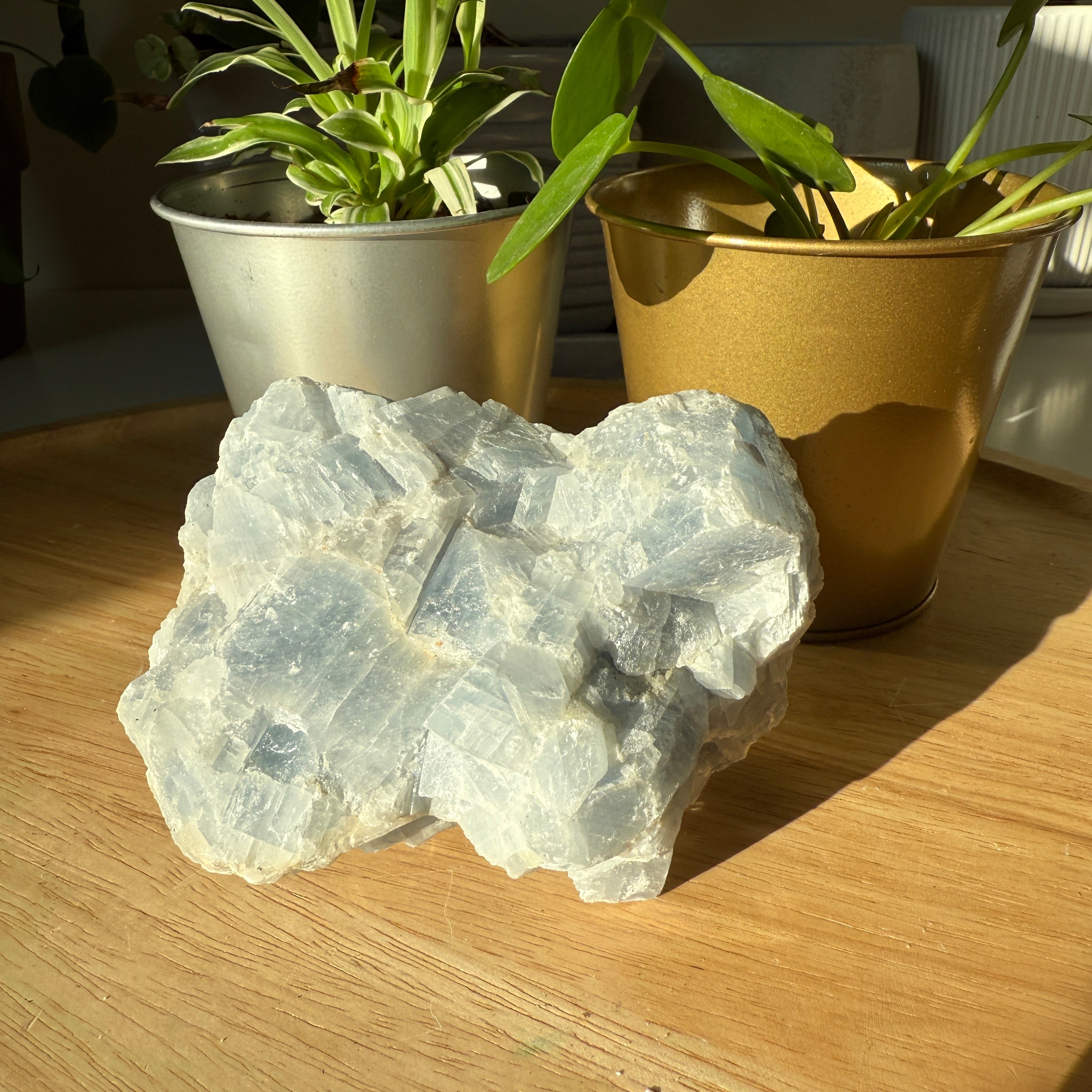 Rough Blue Calcite (Mexico)