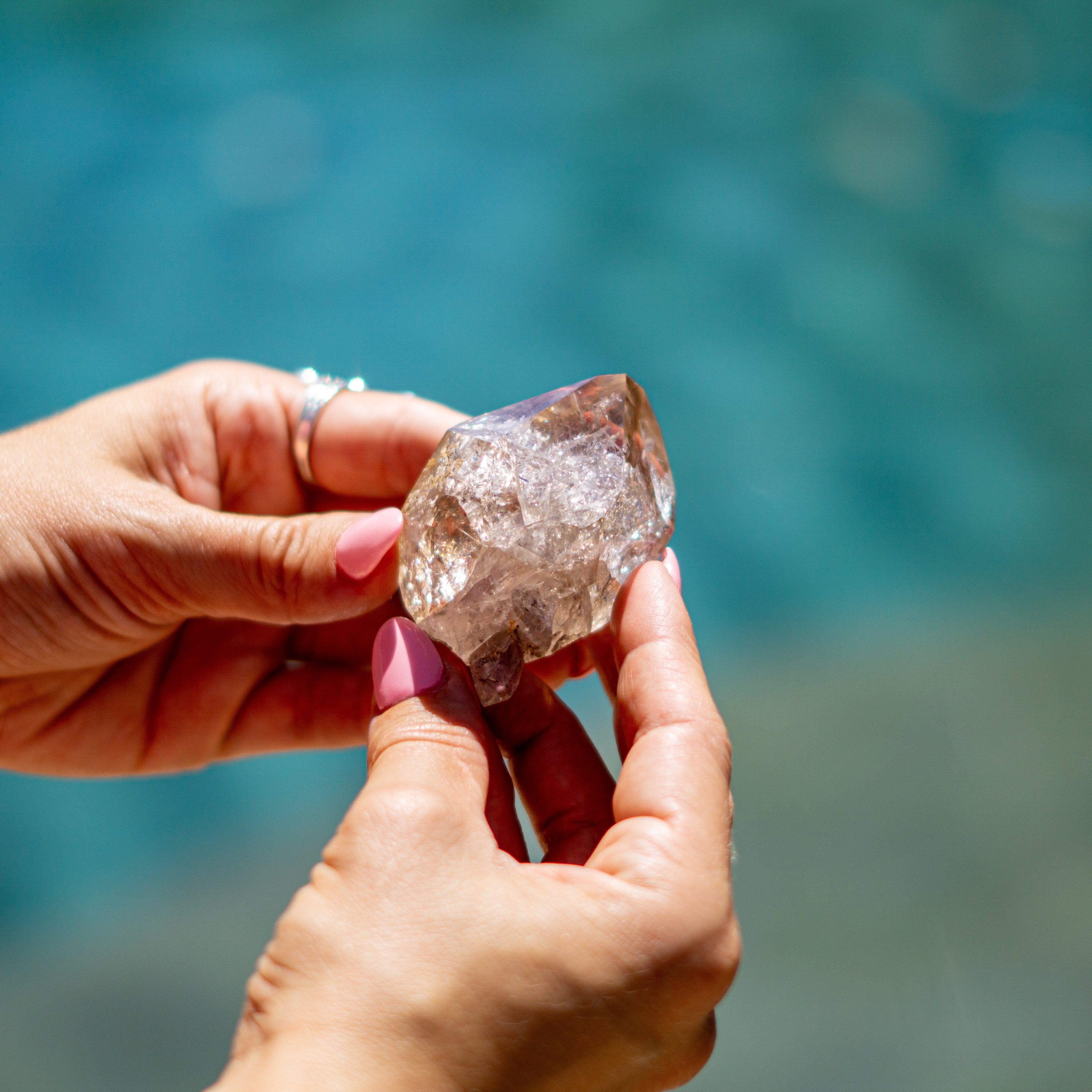 Gorgeous Double Terminated  Herkimer Diamond Quartz