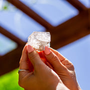 Triple Terminated Ultra Clear Herkimer Diamond Quartz Crystal