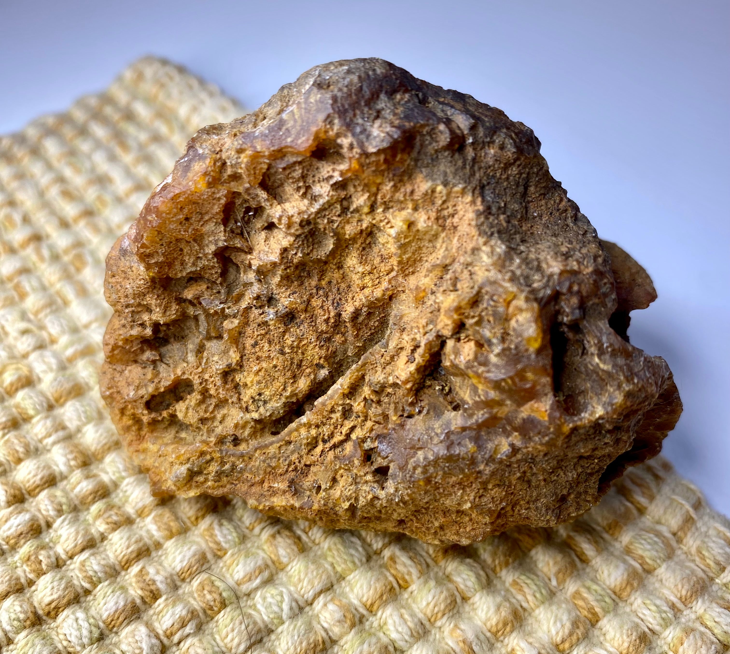 Raw Carnelian Agate Hand Collected in Washington State, USA