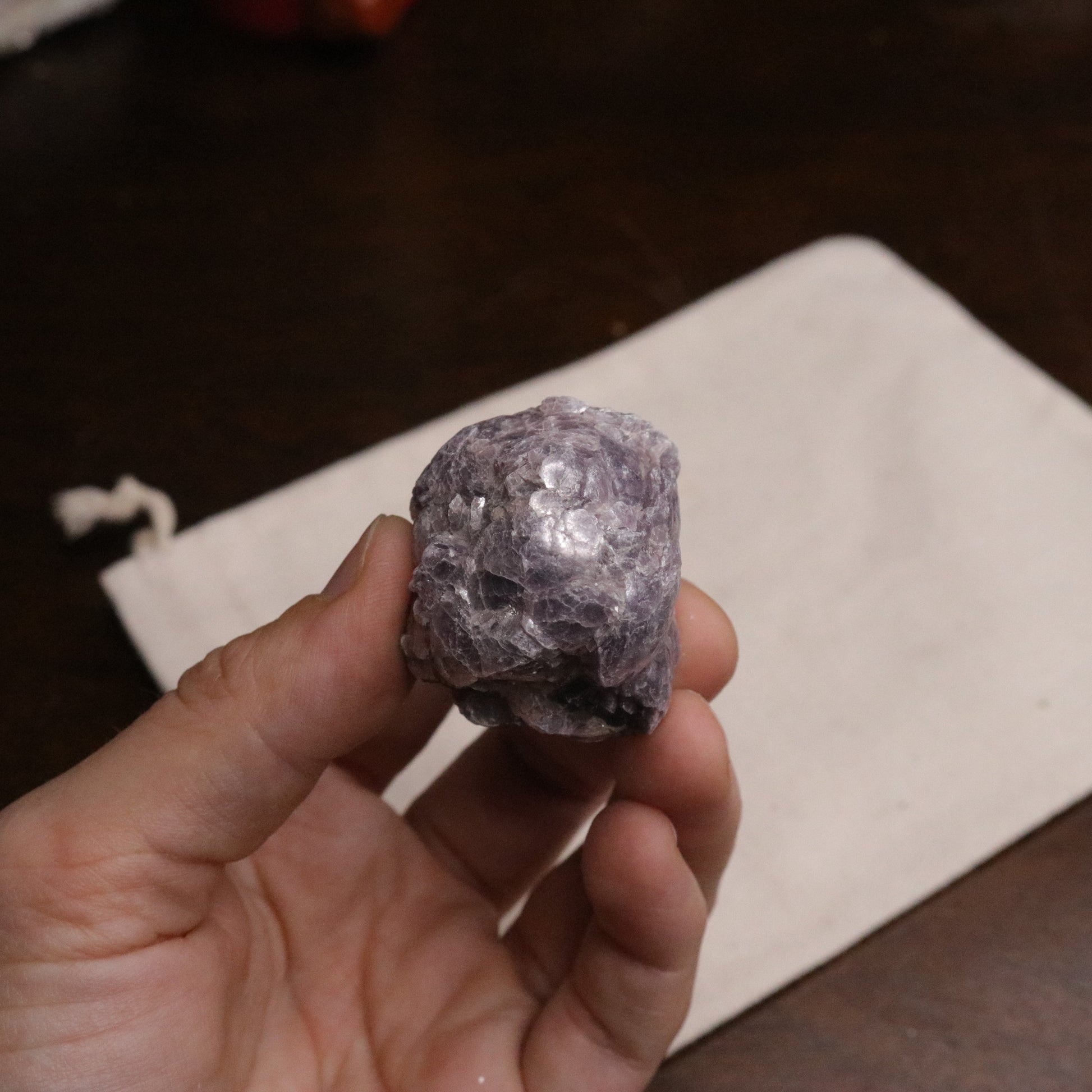 Adorable Coconut Mica Specimen ~ Lepidolite Mica - Earth Family Crystals