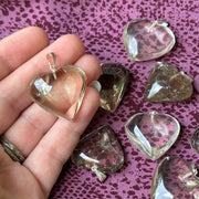 Smoky Quartz Heart Pendant