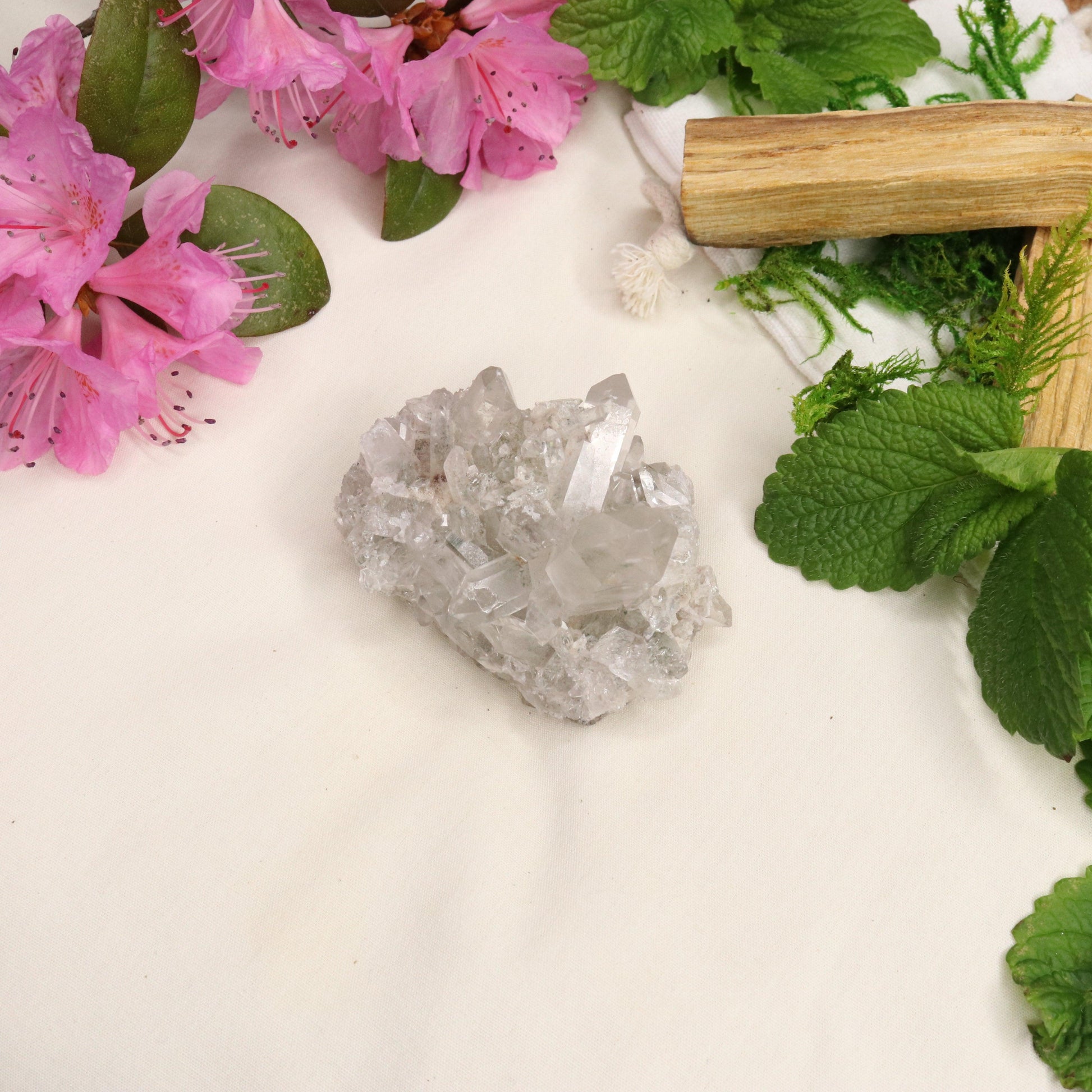 Gemmy Inclusion Quartz from Brazil ~ Beautiful Energy - Earth Family Crystals