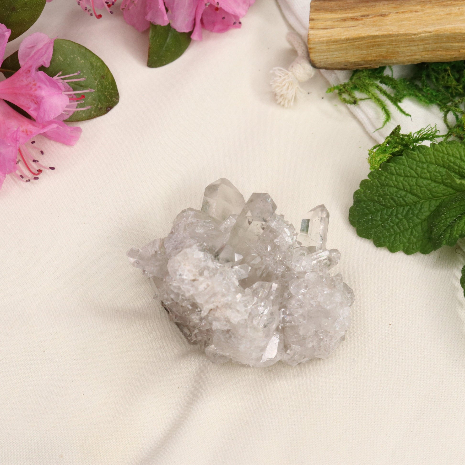 Gemmy Inclusion Quartz from Brazil ~ Beautiful Energy - Earth Family Crystals