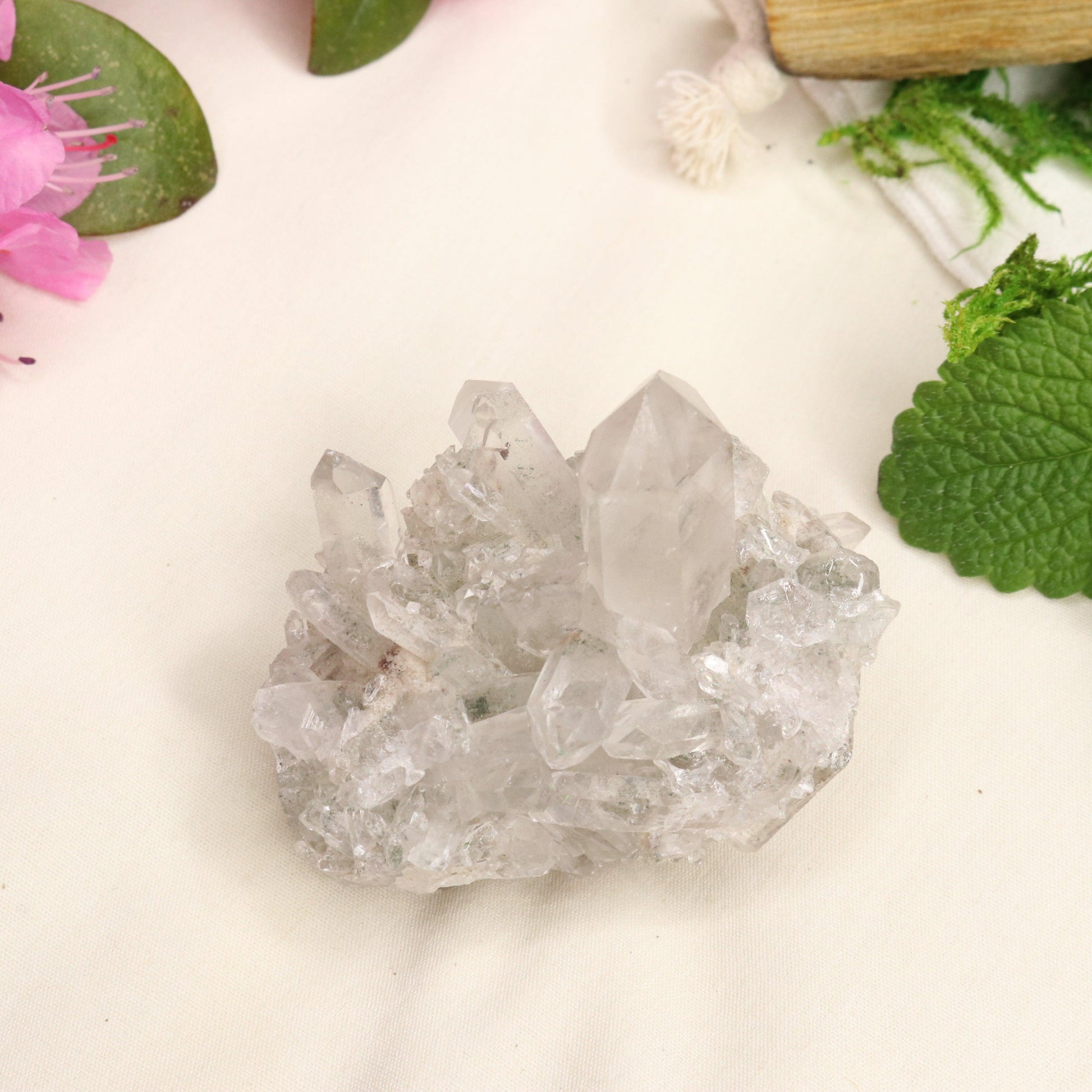 Gemmy Inclusion Quartz from Brazil ~ Beautiful Energy - Earth Family Crystals
