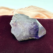 Gemmy Deep Purple Double Terminated Brandberg Amethyst Large Specimen from Namibia