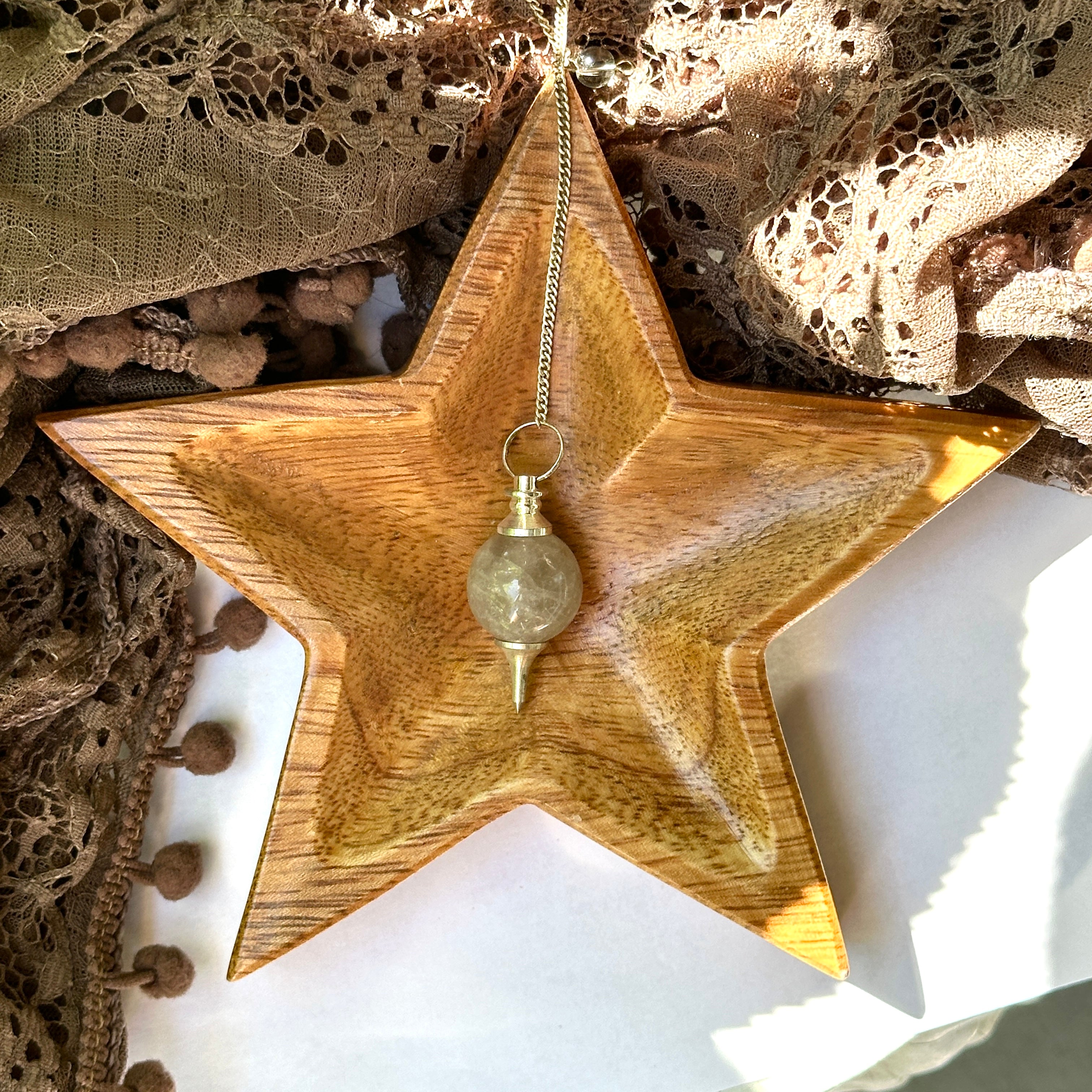 Smoky Quartz Pendulum
