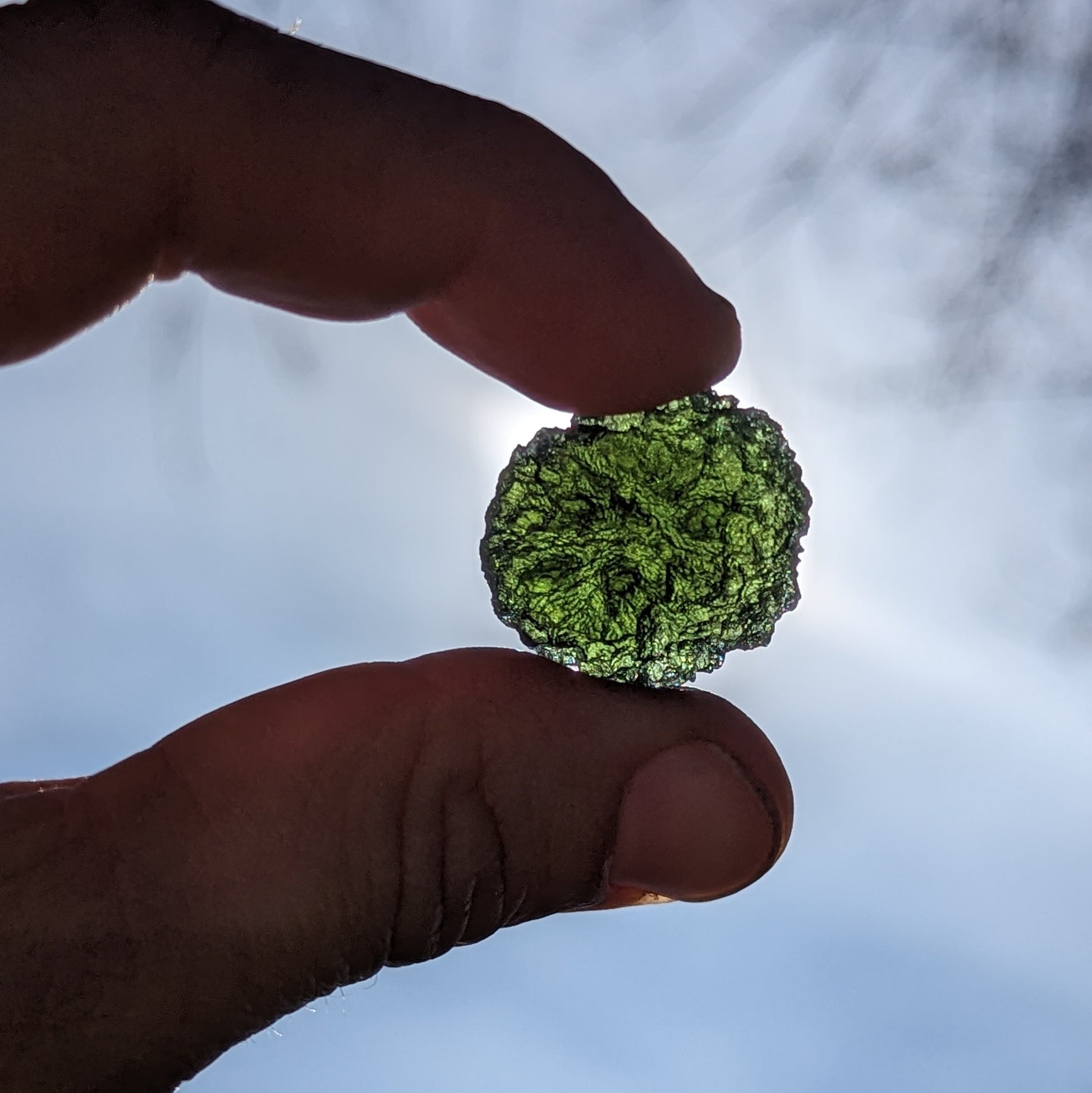 AAA Grade! Genuine Moldavite ~Cosmic Moldavite Tektite Crystal~ Natural Moldavite - Earth Family Crystals