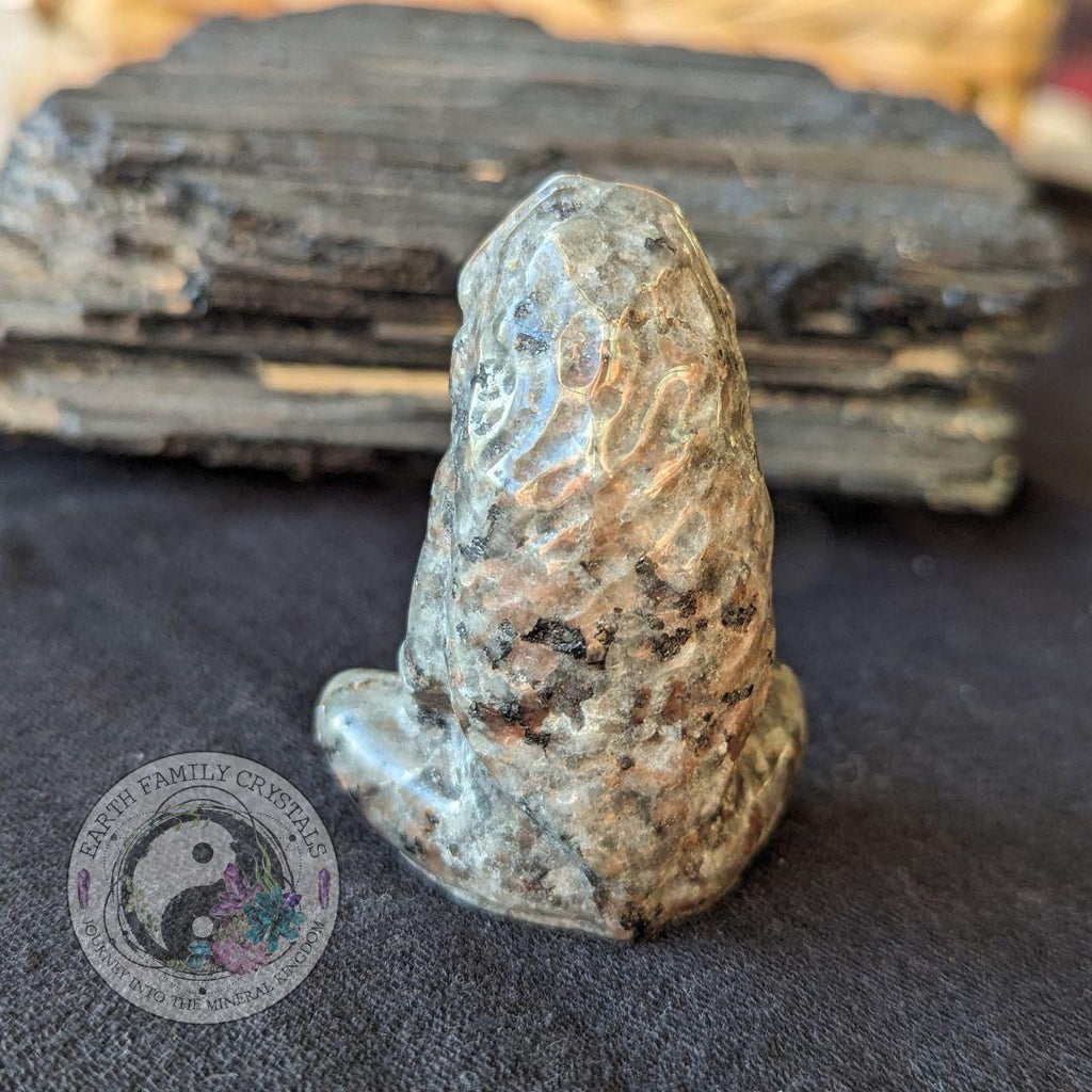 Mother To Be Carving ~ Pregnancy and Fertility Goddess ~ Divine Feminine Crystal Carving - Earth Family Crystals