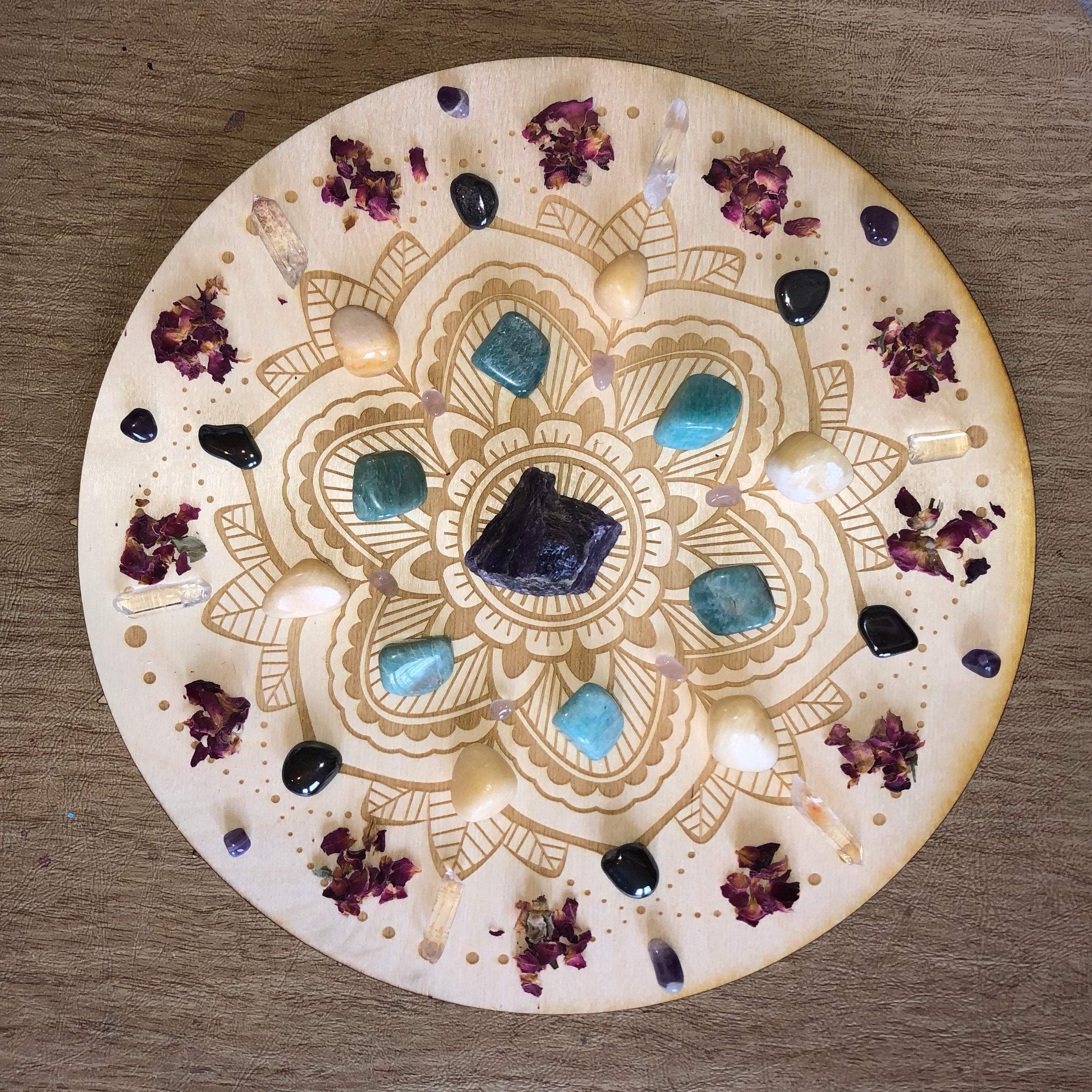Mandala Crystal Grid #15
