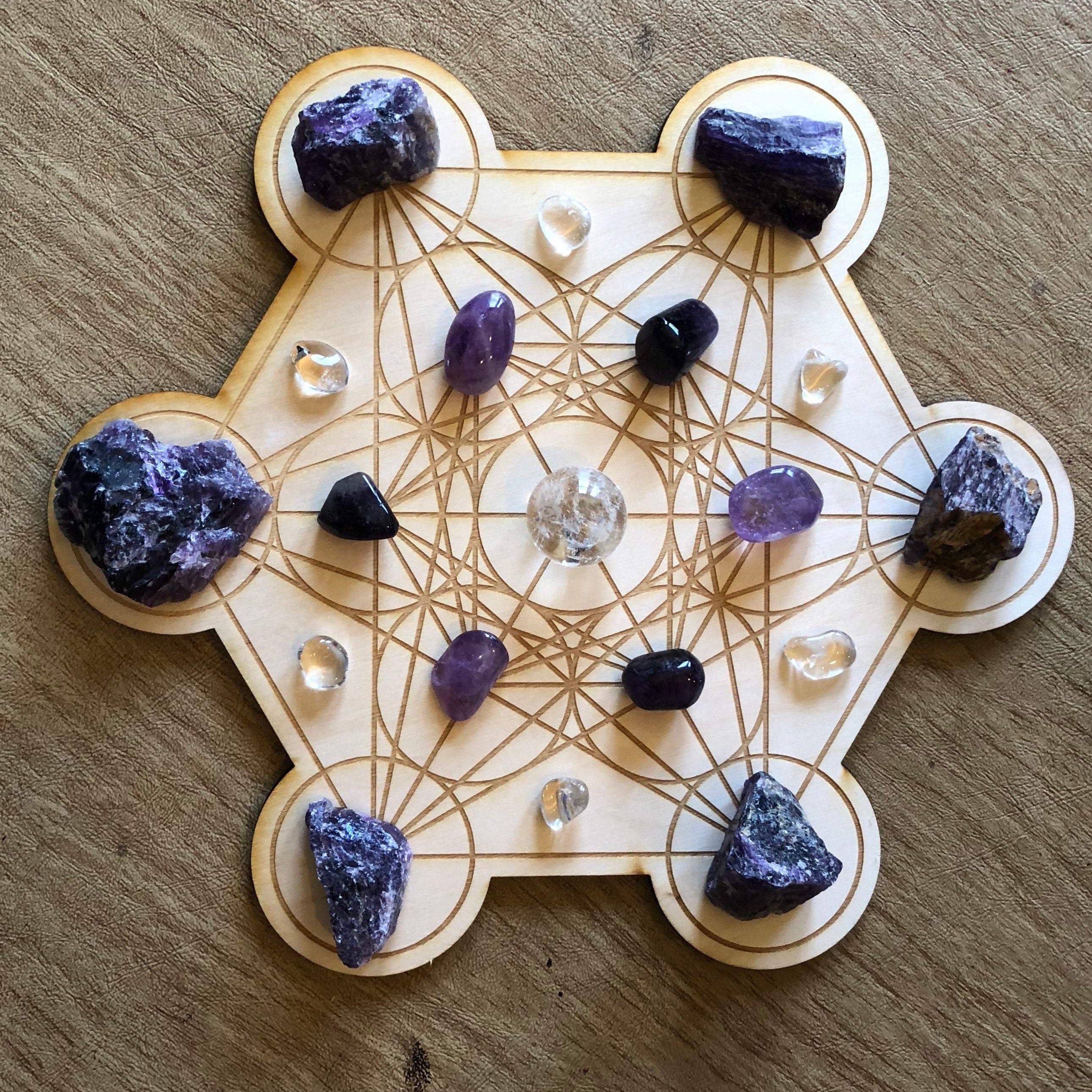 Metatron's Cube Crystal Grid #2