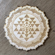 Sri Yantra Crystal Grid #2 - Earth Family Crystals