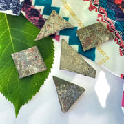 Natural Ammolite Free Form Cabochon ~ Ancient Rainbow Energies