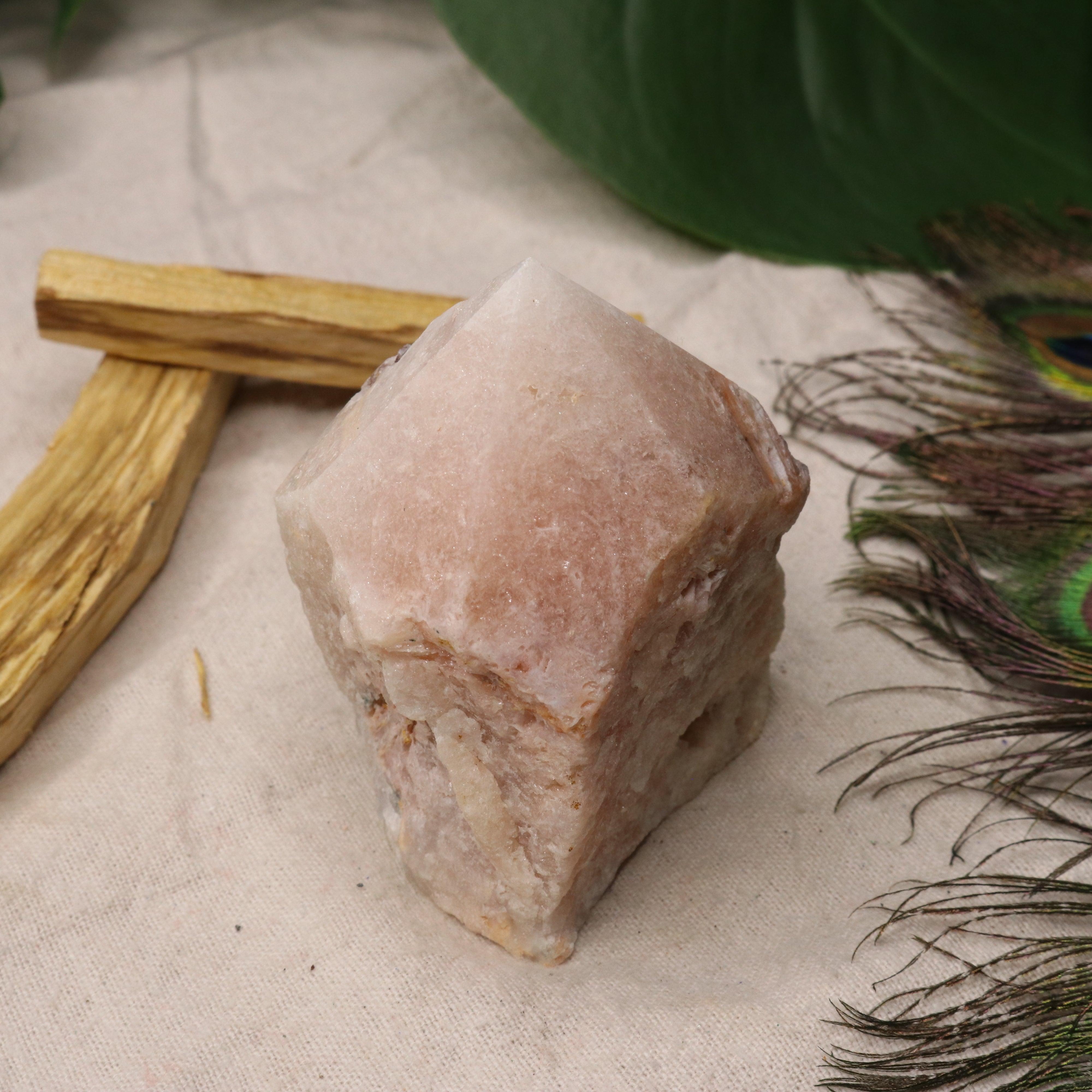 Beautiful Pink Amethyst Point  ~ Grid Focal Point for Healing Energies - Earth Family Crystals