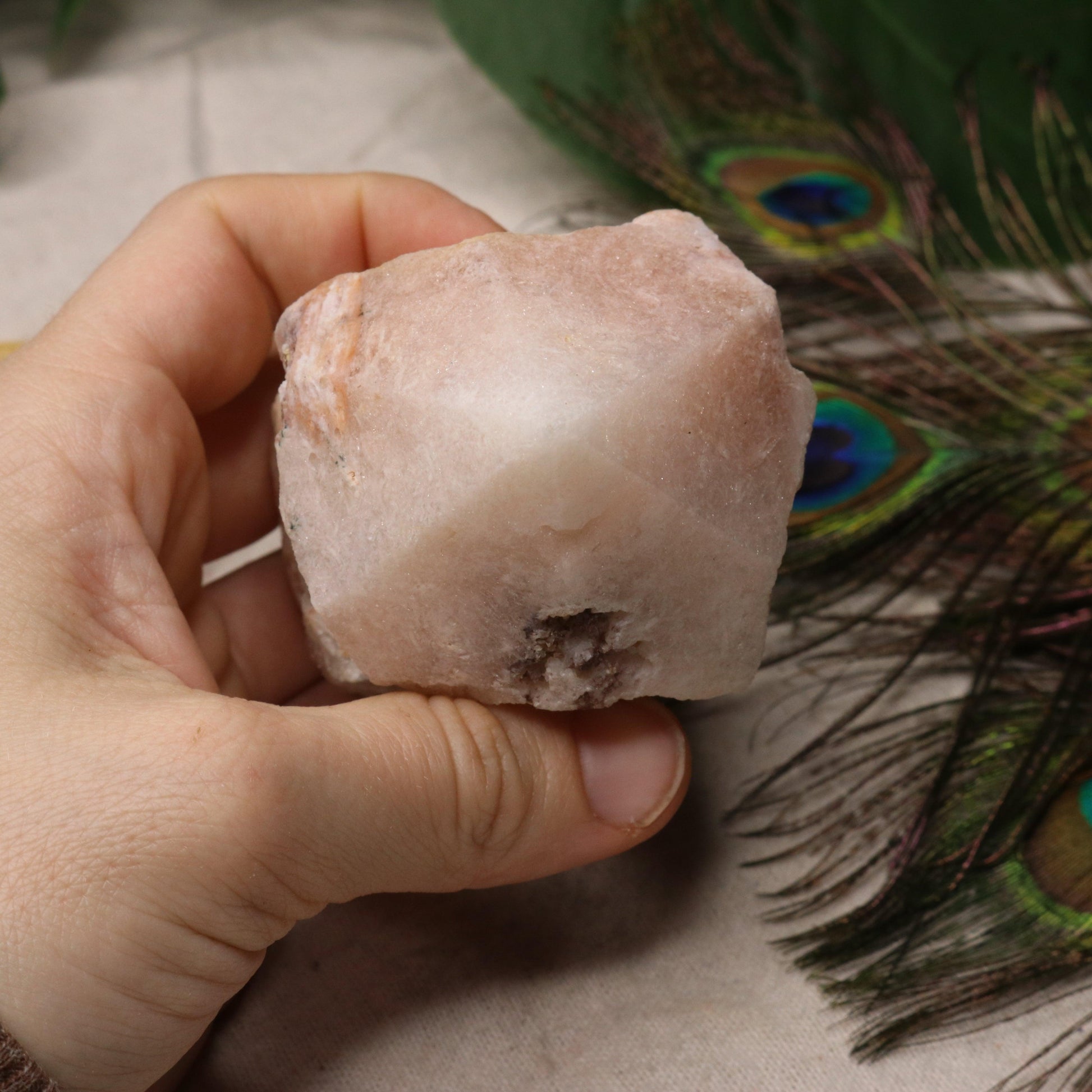Beautiful Pink Amethyst Point  ~ Grid Focal Point for Healing Energies - Earth Family Crystals