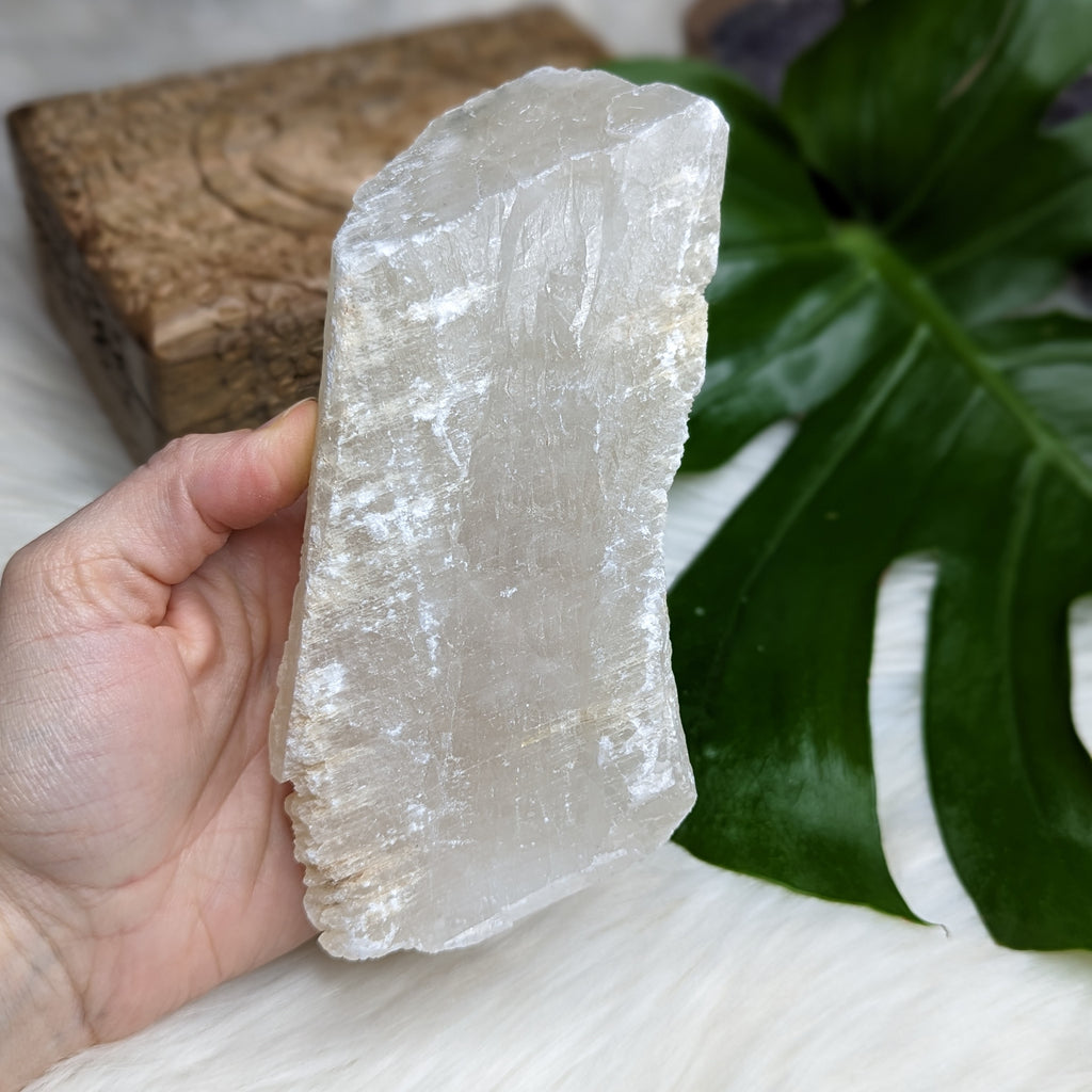 Large Ice Calcite Specimen from Mexico - Earth Family Crystals