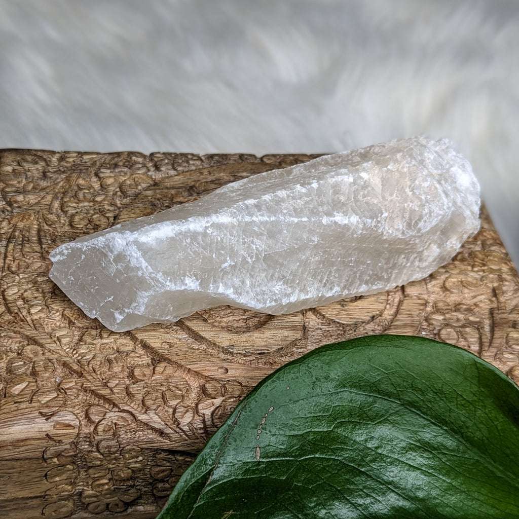 Ice White Calcite Specimen from Mexico - Earth Family Crystals