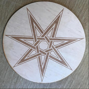 Faery Star Crystal Grid - Earth Family Crystals