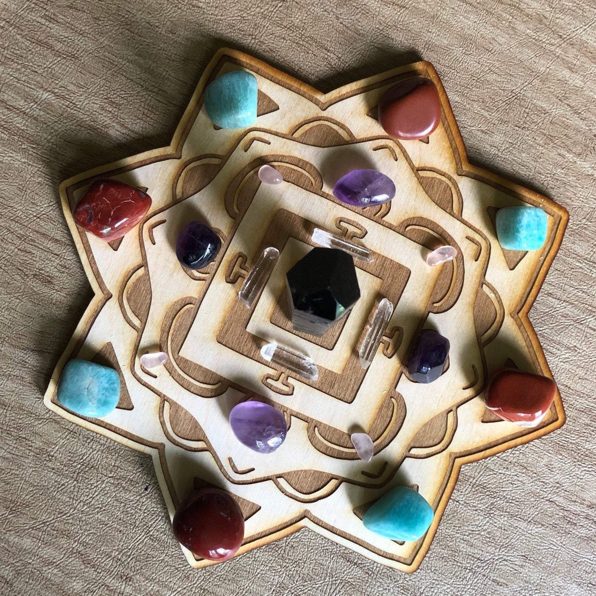 Mandala Crystal Grid #14