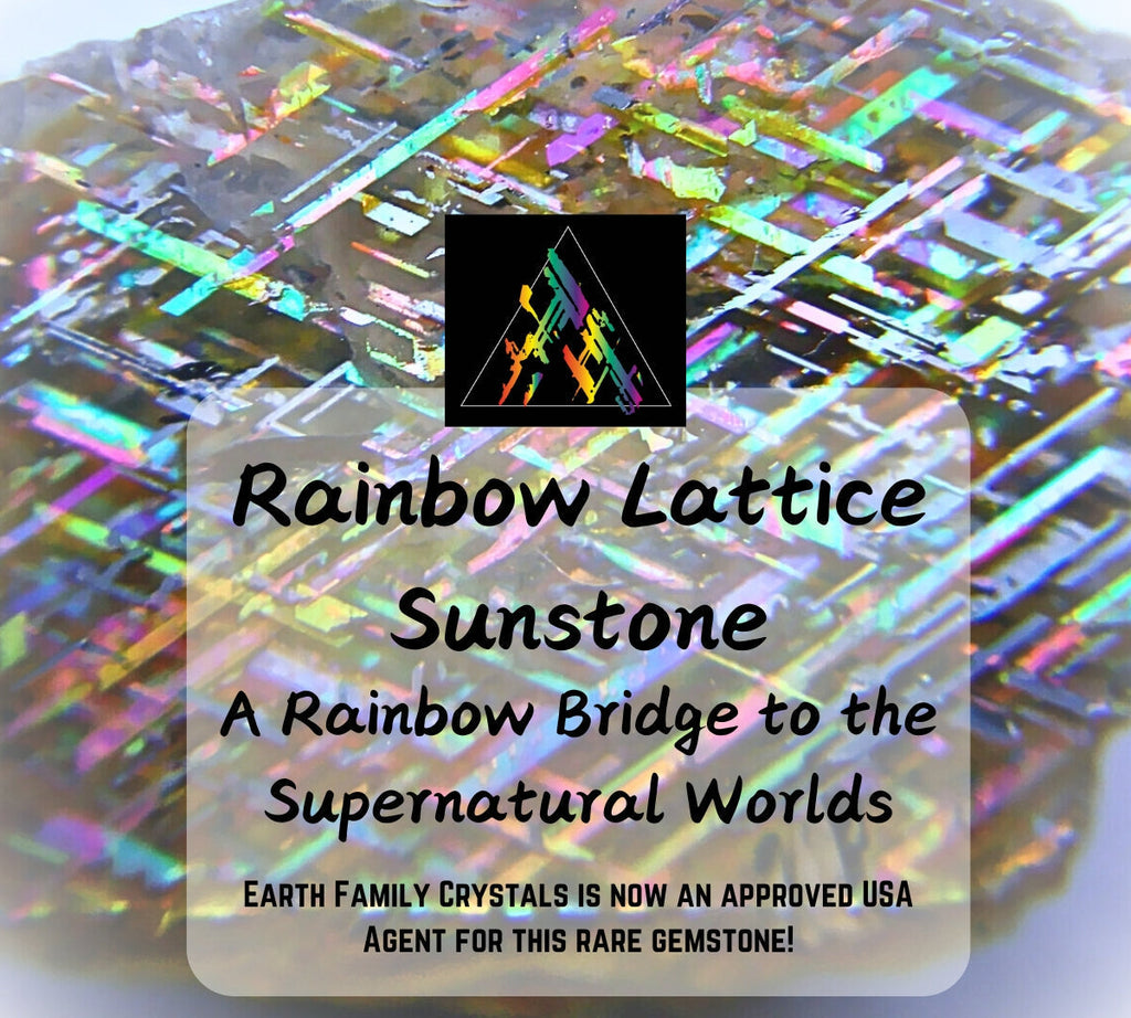 Rainbow Lattice Sunstone - A Bridge Between Dimensions