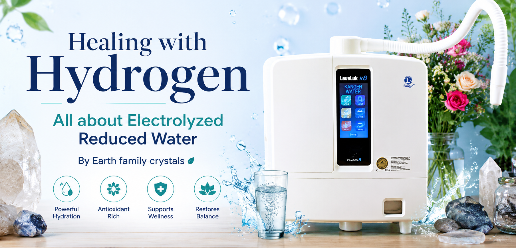 Healing with Hydrogen - A Blog about Electrolyzed Reduced Water