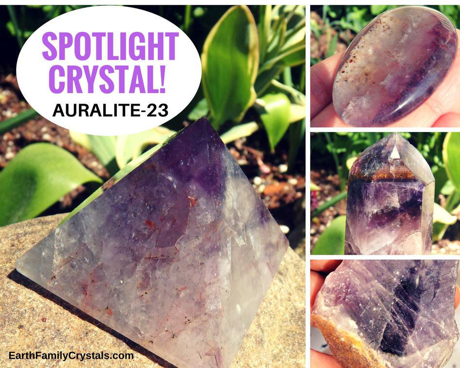 Auralite-23, Auralite, Auralite 23, Reiki Stone, Meditation stone