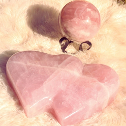 Rose Quartz Crystals