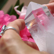 Clear Quartz Grade A+ Crystal from Ron Coleman Mine, Arkansas, USA