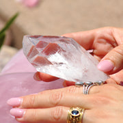 Arkansas Clear Quartz Natural Crystal Point from Ron Coleman Mine, USA