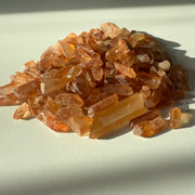 Tangerine Quartz Mini Crystal Points Set of Ten