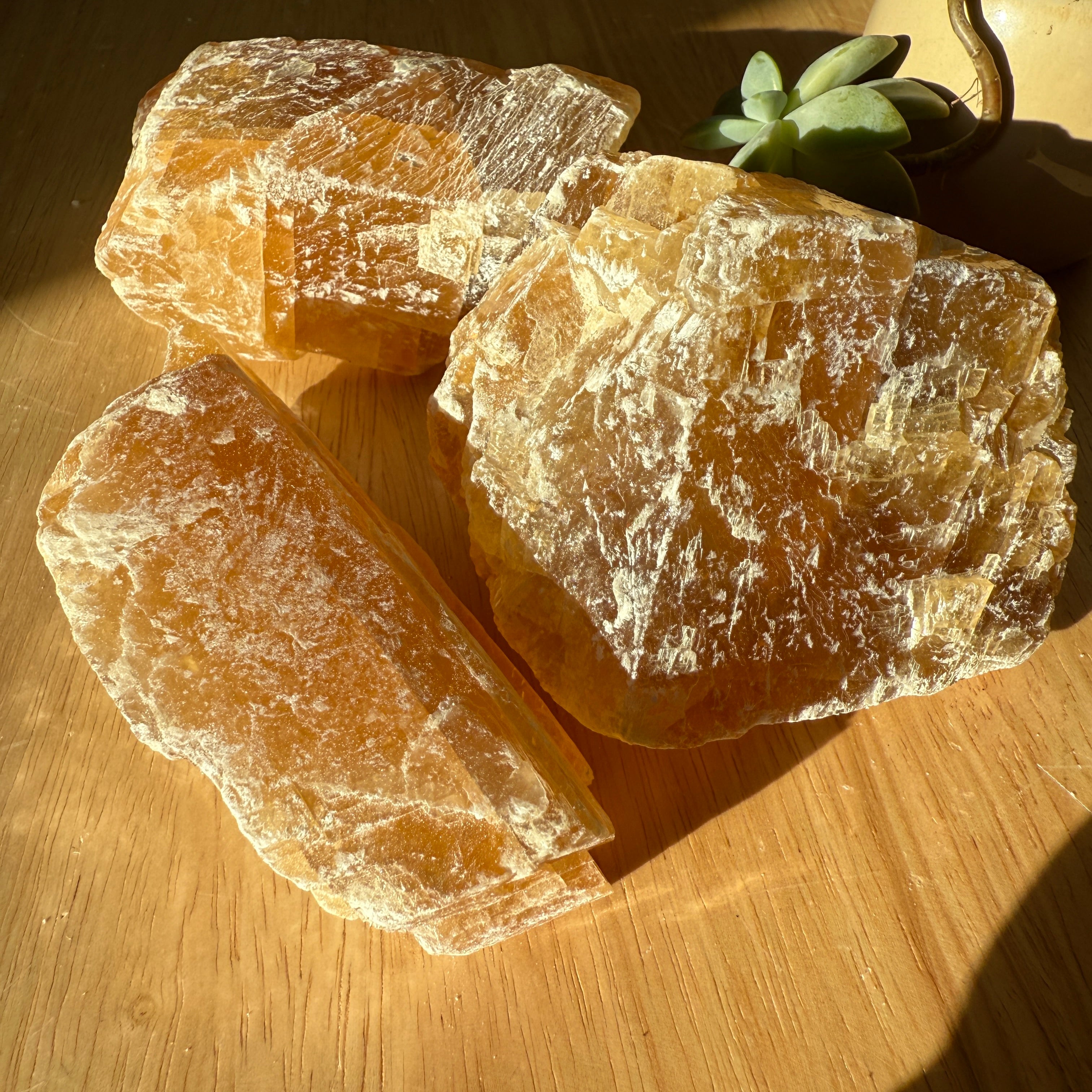 Rough Honey Calcite (Mexico)