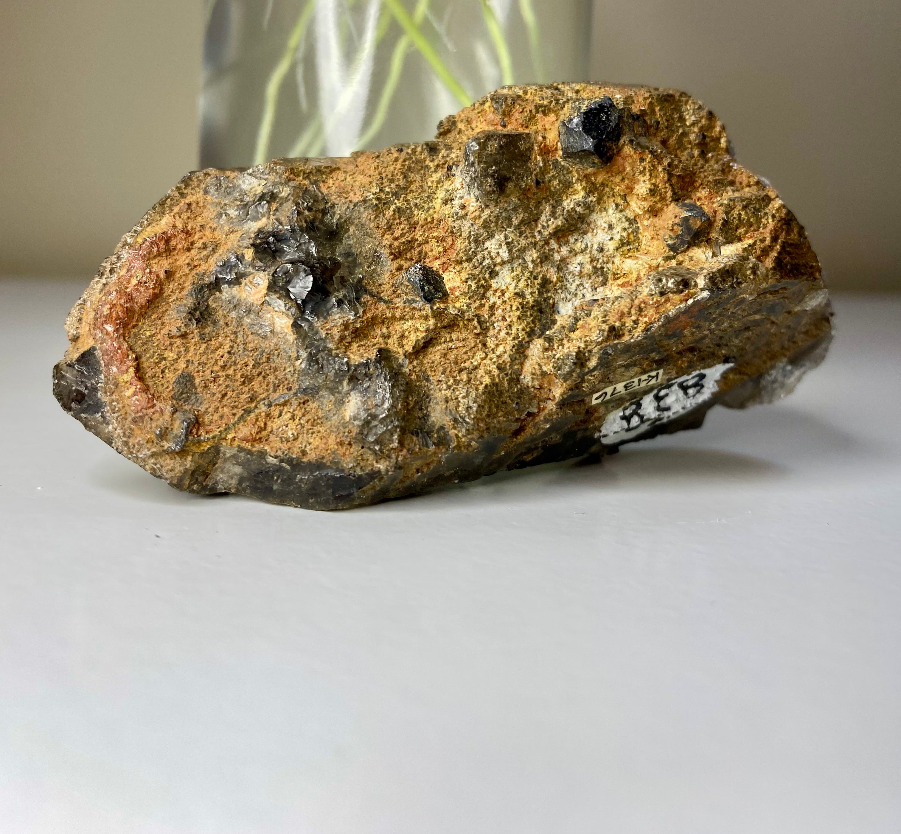 Rare Collectors Brookite on Quartz (Local:Magnet Cove, Arkansas)