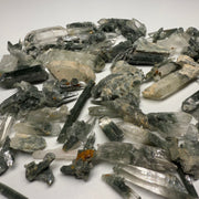 Rare Samdhi Green Himalayan Quartz Crystals Set of Two