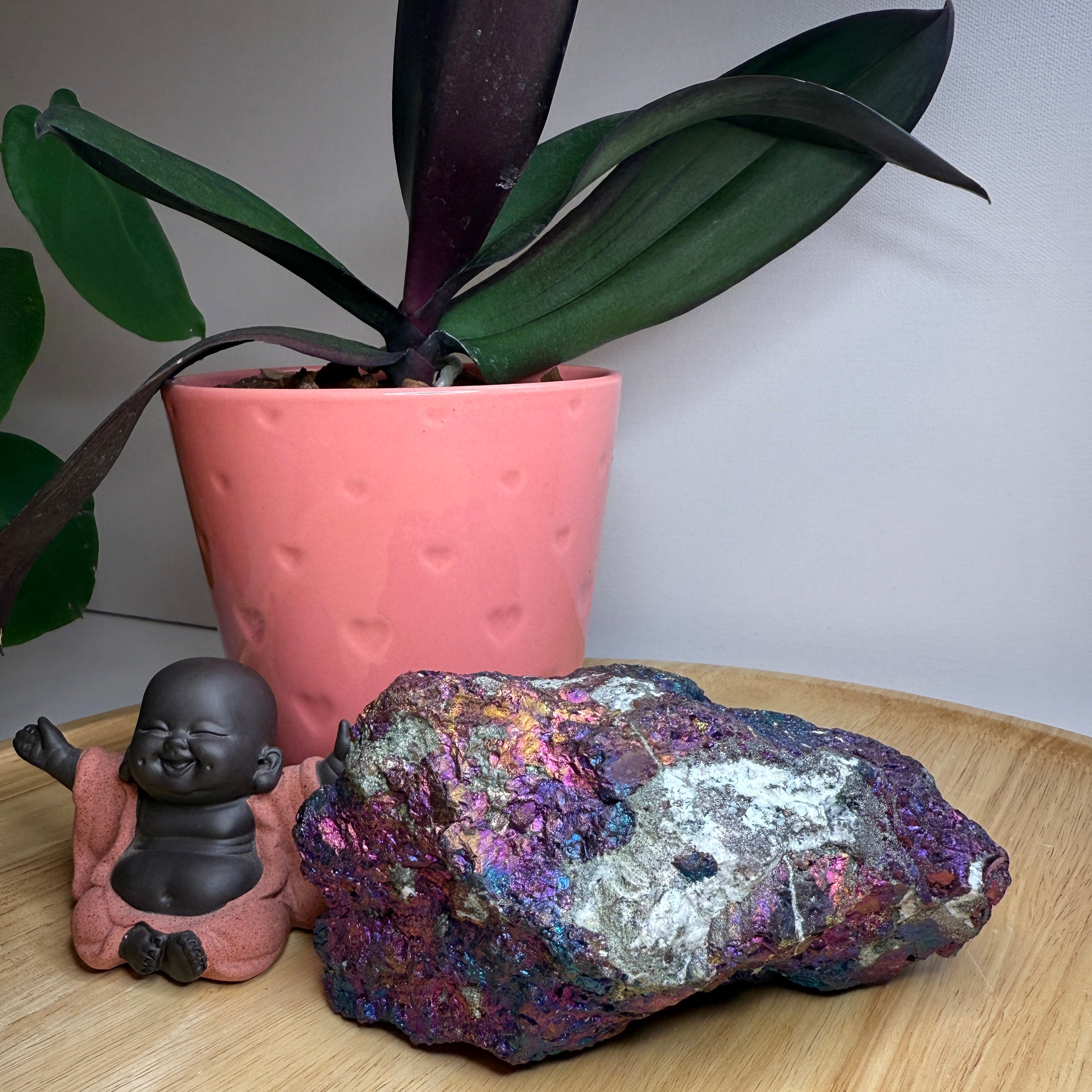 Jumbo Raw Rainbow Chalcopyrite Rainbow Specimen