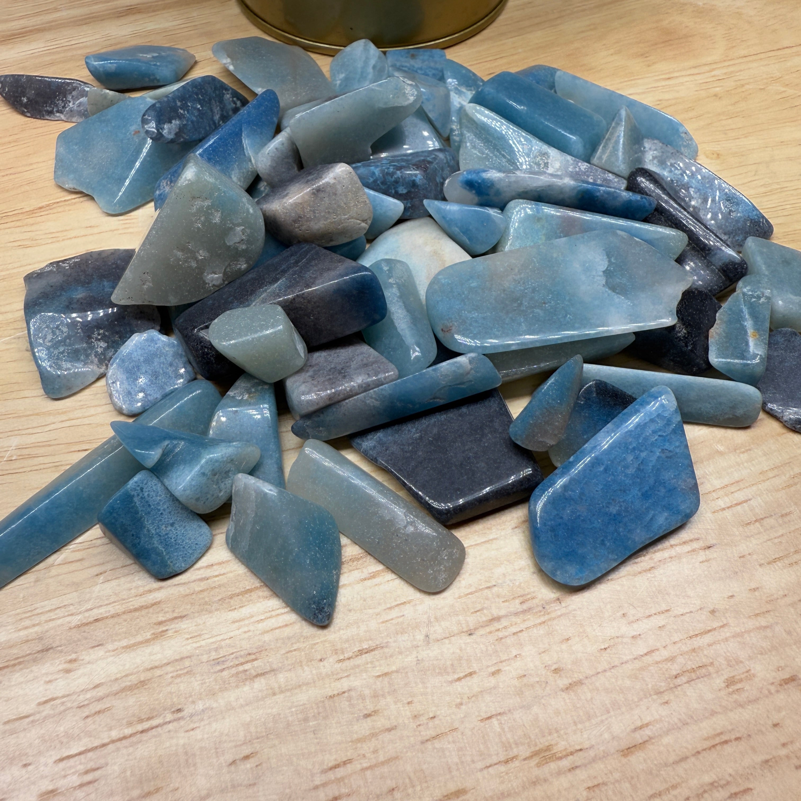 Trolleite Tumbled Stone from Brazil Set of Five