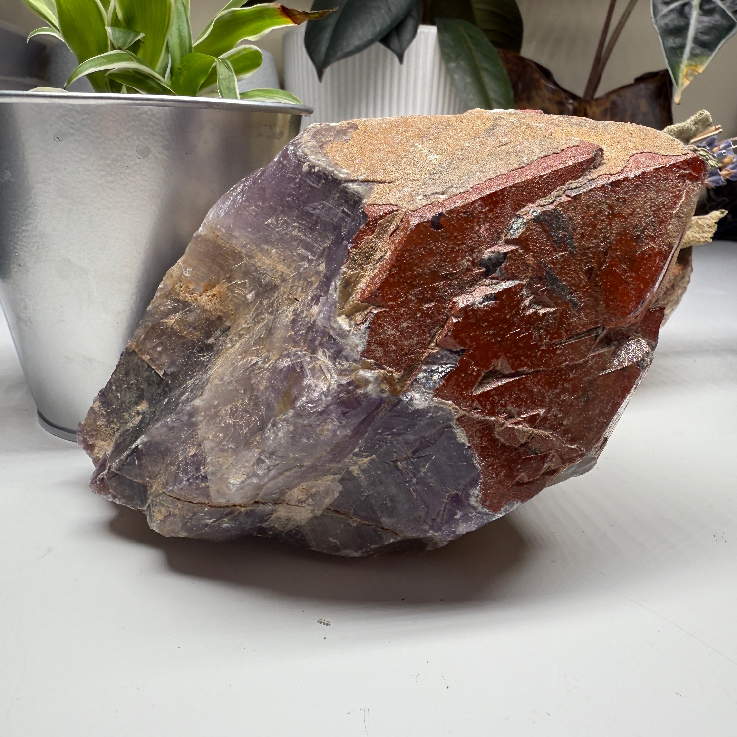 Extra Large Natural High Grade Auralite 23 Crystal Point from Ontario, CA
