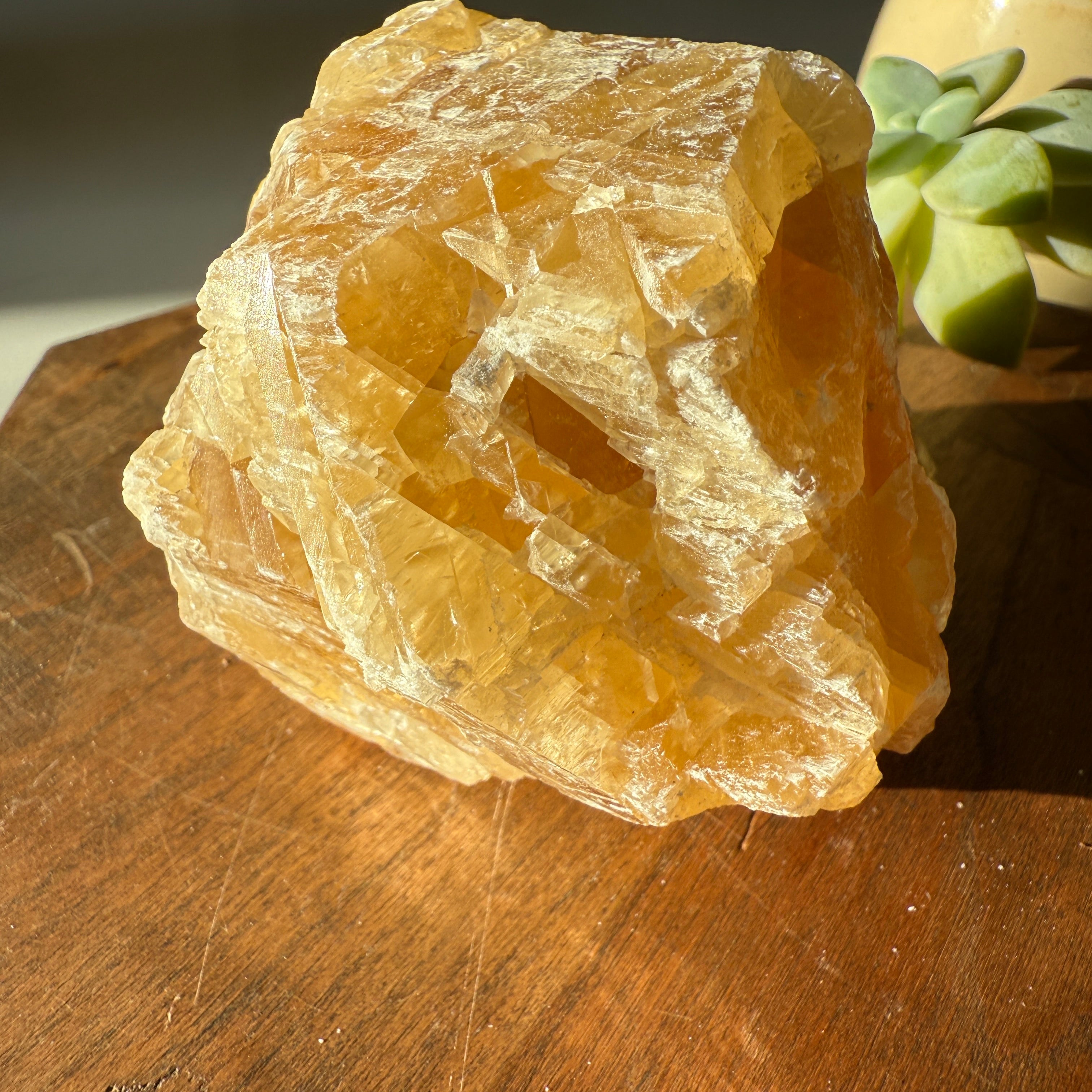 Rough Honey Calcite (Mexico)