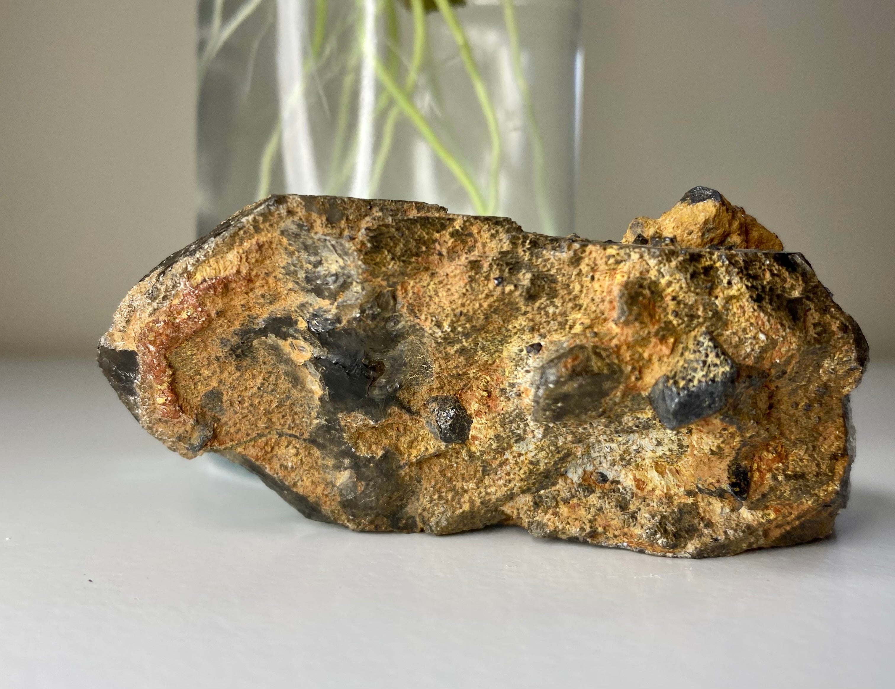 Rare Collectors Brookite on Quartz (Local:Magnet Cove, Arkansas)