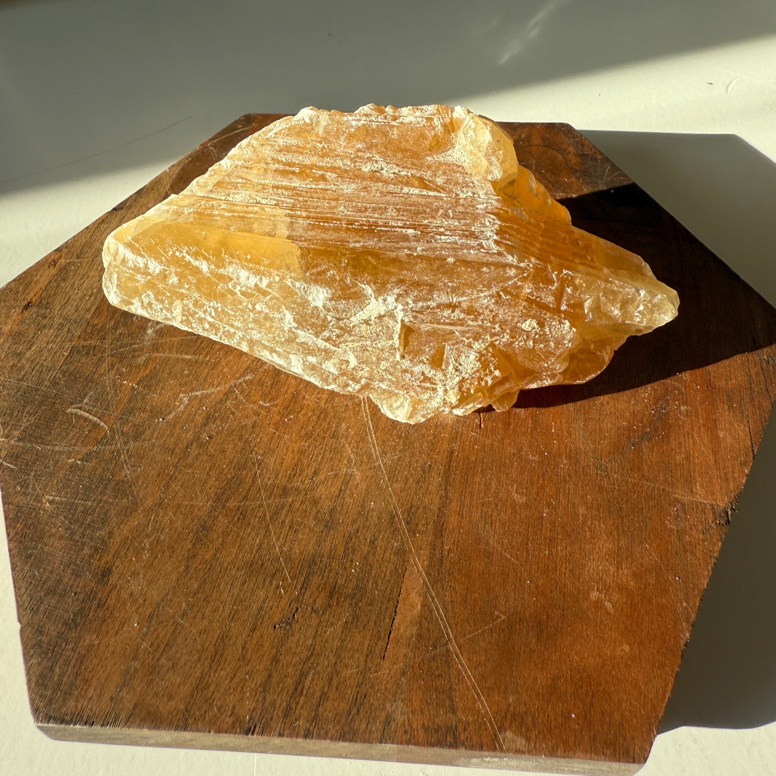 Rough Honey Calcite (Mexico)