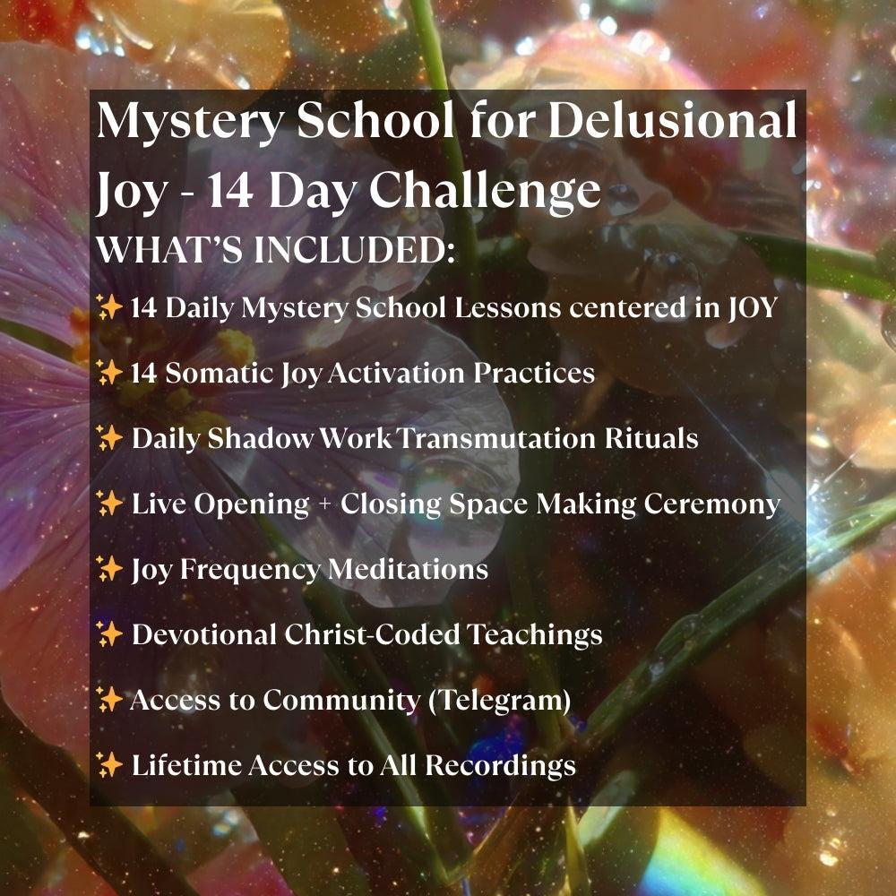 Mystery School for Delusional Joy - 14 Day Joy Activation Challenge