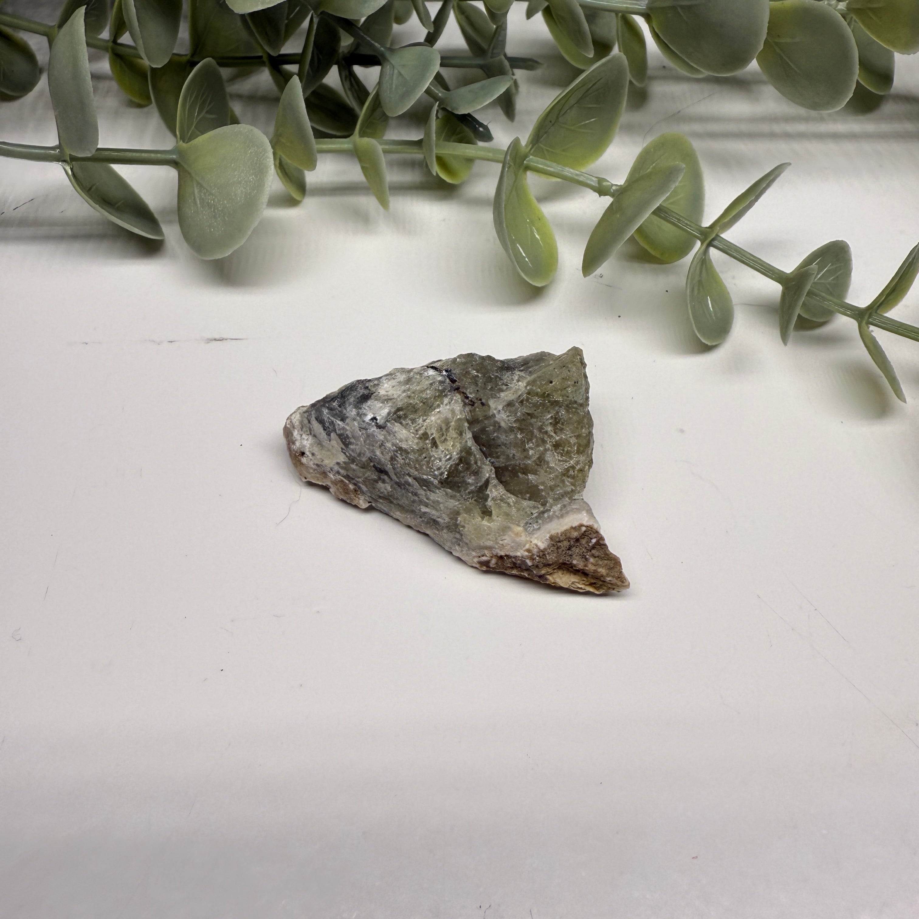 Anecine Quartz with Rainbows from Greenland