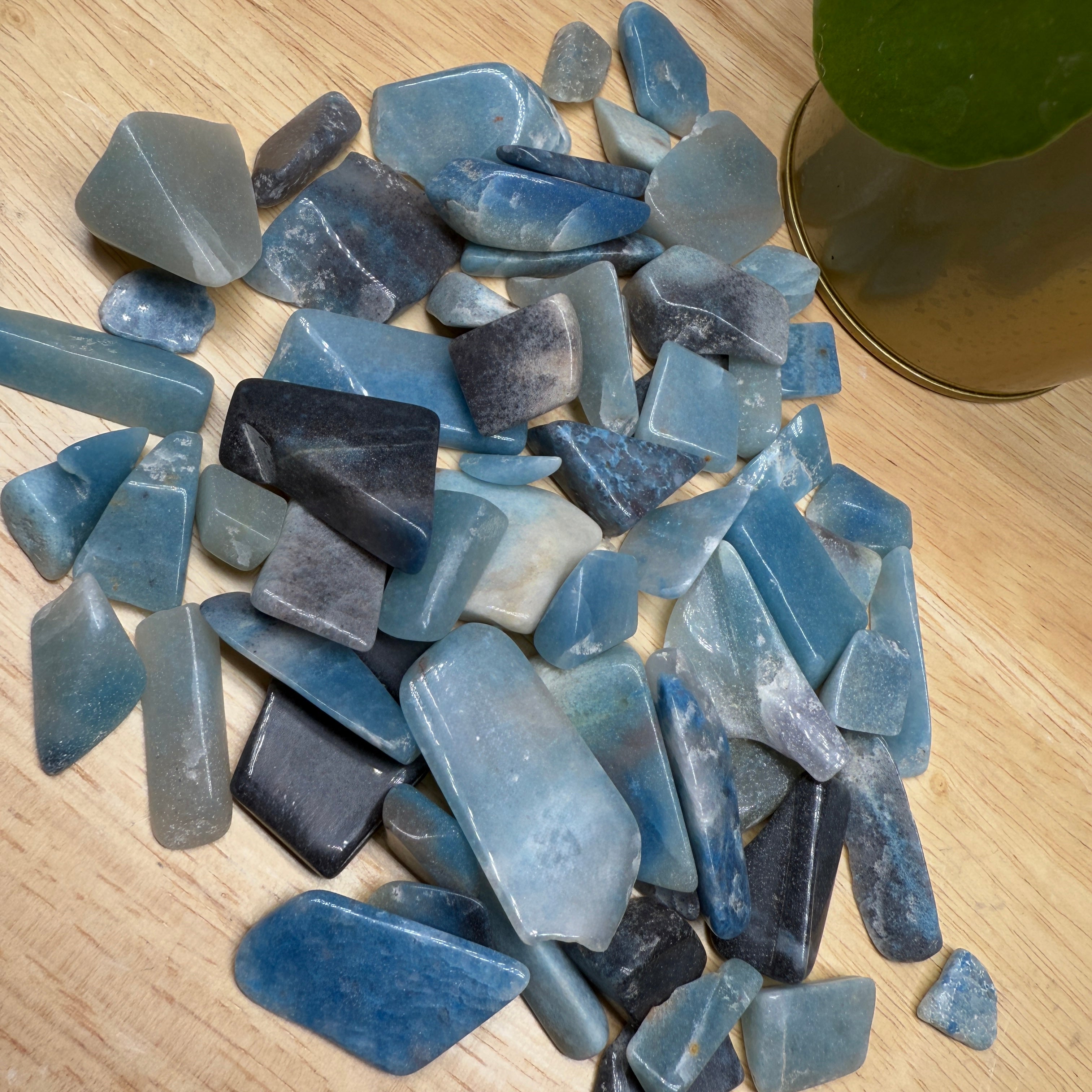 Trolleite Tumbled Stone from Brazil Set of Five