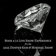 Denver Gem Show Virtual Live Sale One on One Zoom Appointment