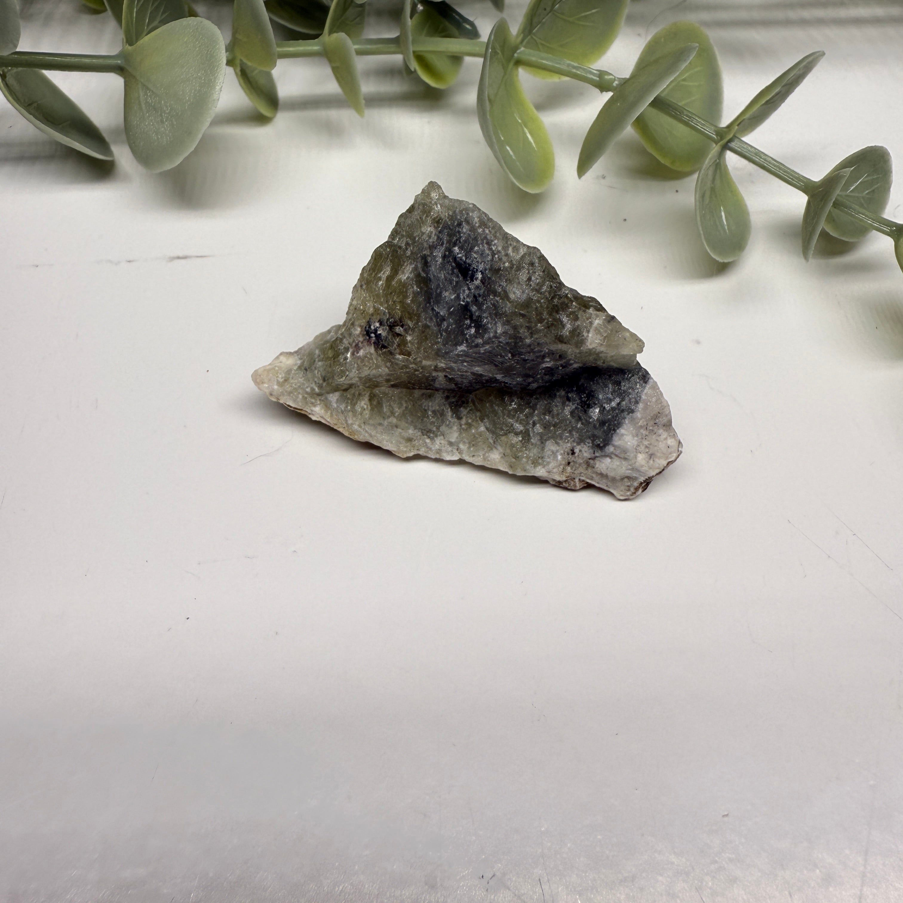 Anecine Quartz with Rainbows from Greenland