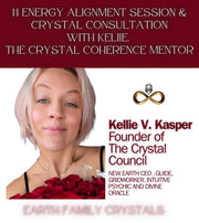 1:1 Crystal Activation Session with Kellie | Virtual Sacred Energy Session